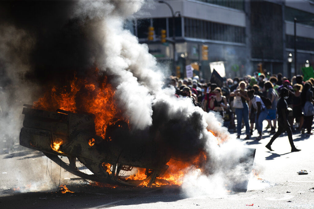 APTOPIX Minneapolis Police Death Protests Philadelphia